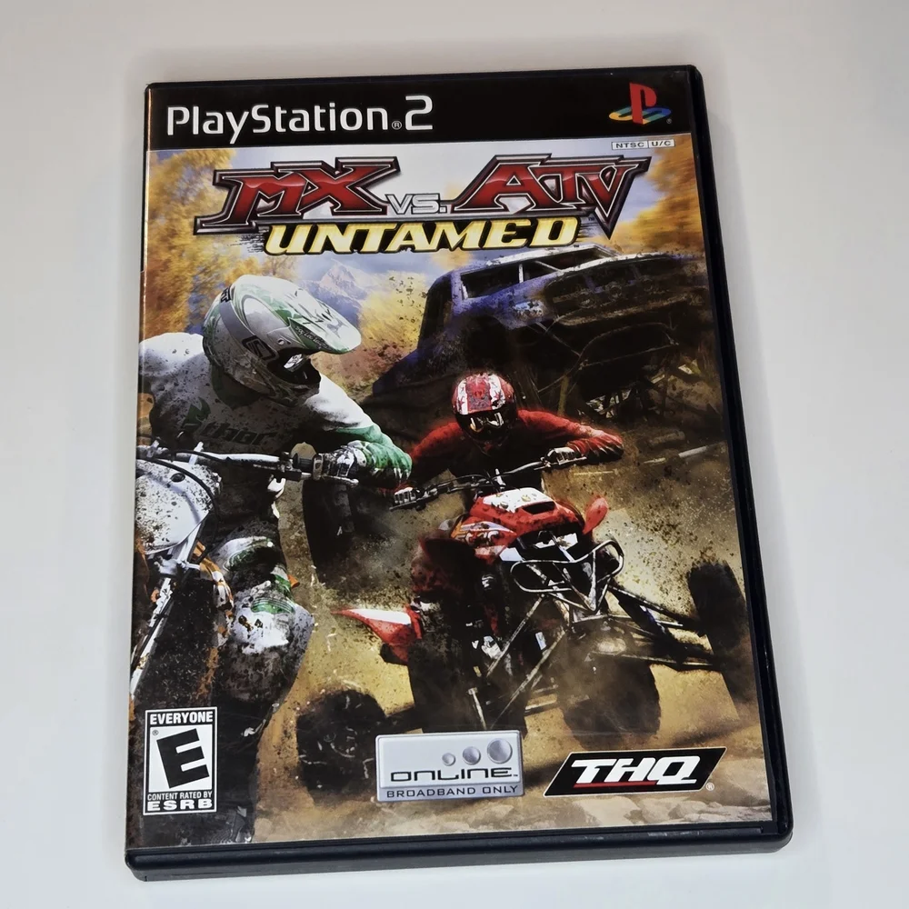 MX vs. ATV Untamed for PlayStation 2 Ps2 THQ Complete Tested Working With Manual